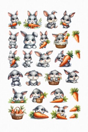 Mignons petits lapins