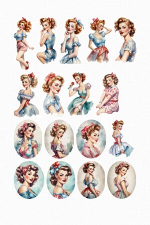 Pin up vintage