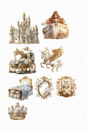 Rêve de princesse dorée