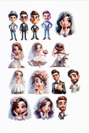Jour de mariage enchanté