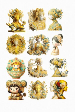 Divinités et reines Asiatiques