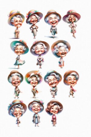 Dames rayonnantes