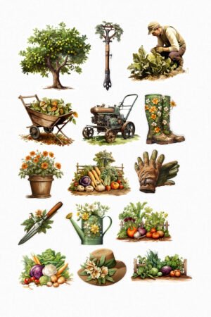 Jardinage vintage