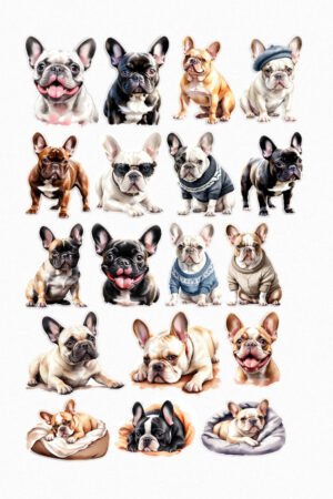 Bouledogues Français adorables