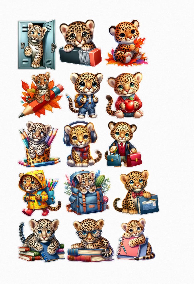 Stickers créés par Véronique, créatrice de stickers