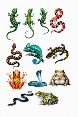 Reptiles et amphibiens