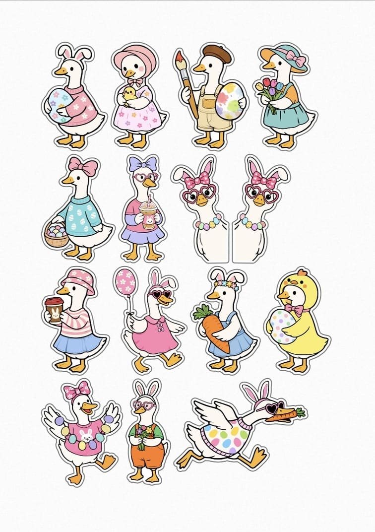 Stickers crées par Véronique, créatrice de stickers