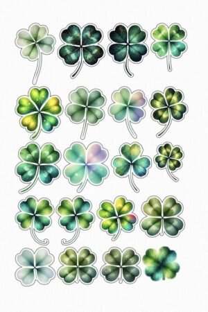 Trèfles porte-bonheur