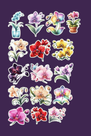 Orchidées tropicales