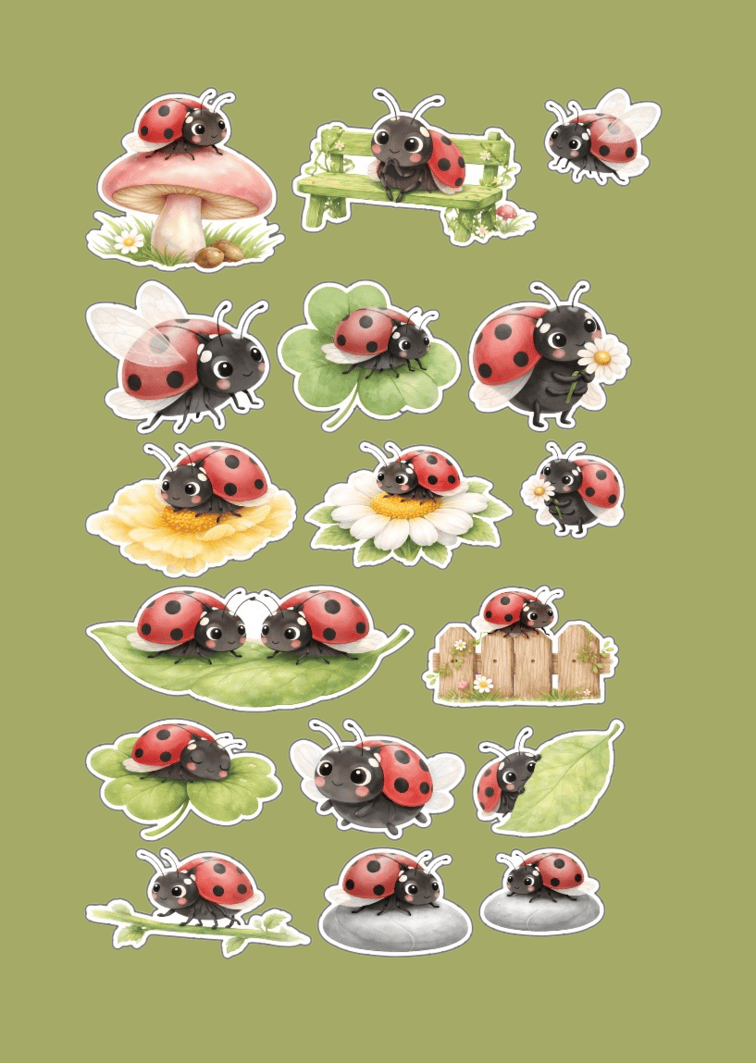 stickers créés par véronique, créatrice de stickers